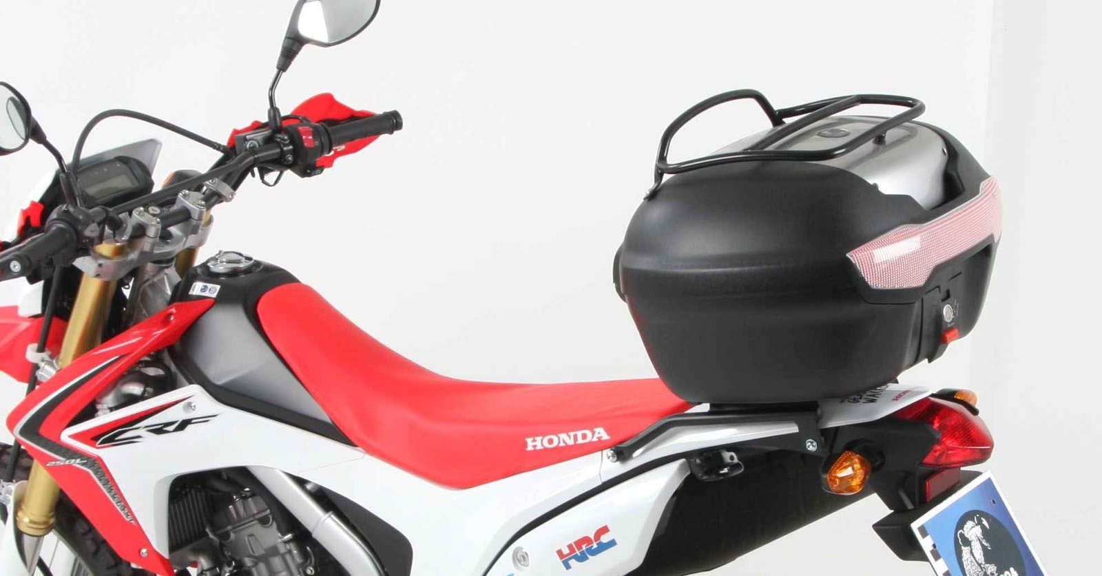 Hepco&Becker Topdrager Minirack zwart voor Honda CRF250L vanaf 2013 inclusief TC40 journey
