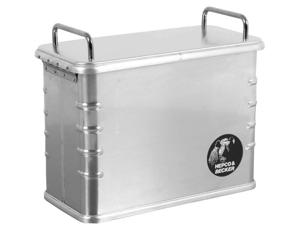 Hepco&Becker Aluminium Box links 36 liter zijkoffer