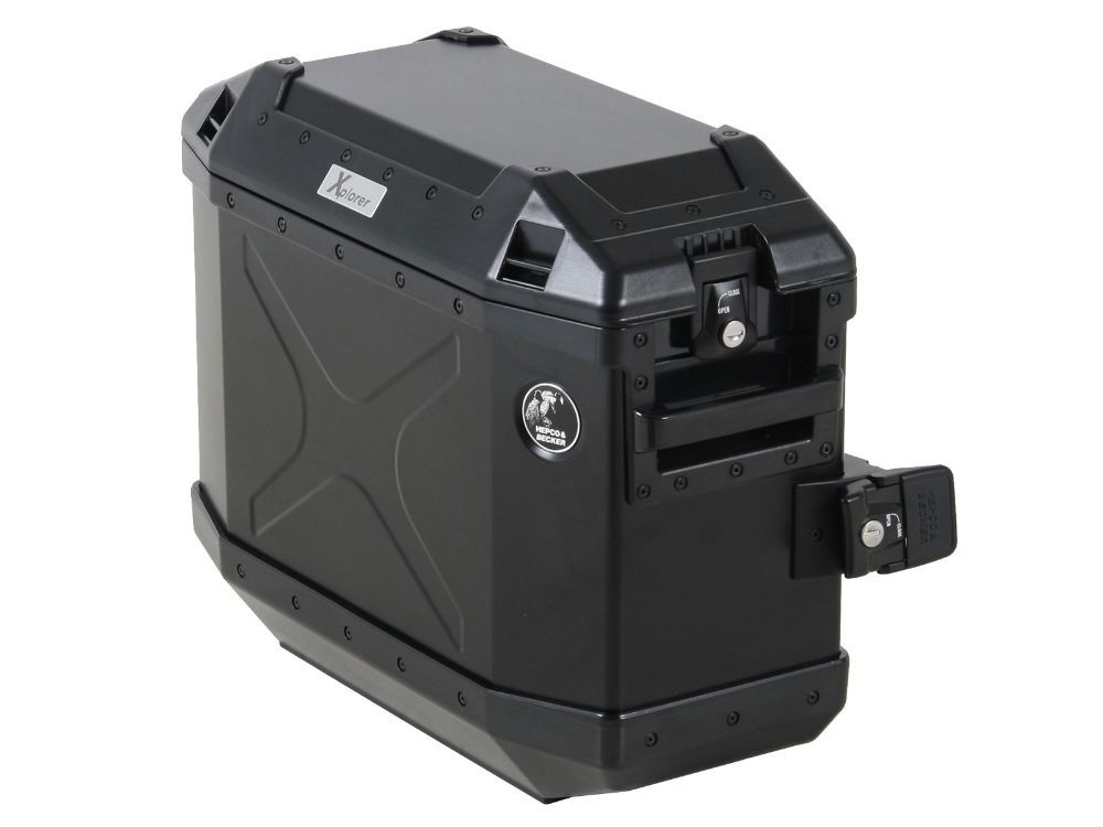 Hepco&Becker Xplorer zijkoffer zwart 33 liter