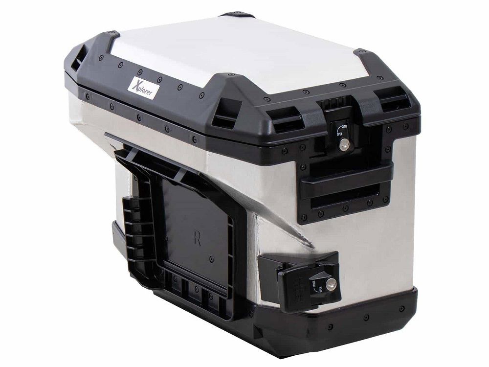 Hepco&Becker Xplorer zijkoffer rechts 37 liter Cutout uitvoering