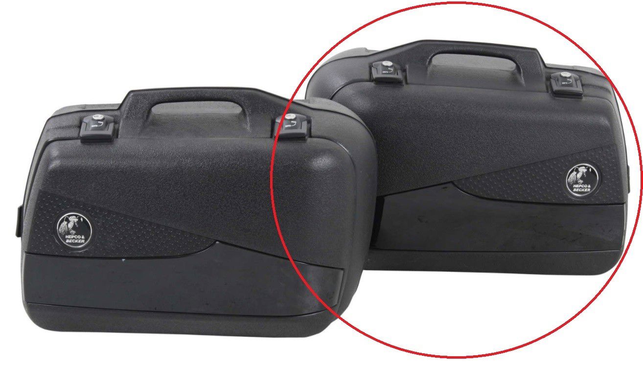 Hepco&Becker Junior Flash 30L zwart losse linker koffer