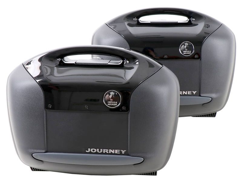 Hepco&Becker Journey zwarte kofferset 40 liter