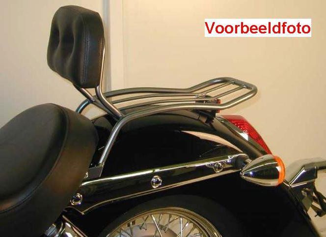 Hepco&Becker Solorack met rugsteun chroom voor Honda VF750C vanaf 1993