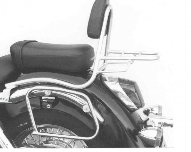 Hepco&Becker Sissybar met rekje chroom voor Honda VT750C2