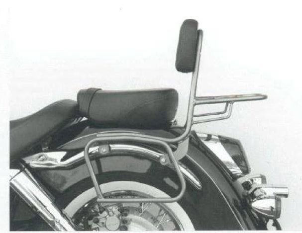 Hepco&Becker Sissybar met rekje chroom voor Honda VT1100C3