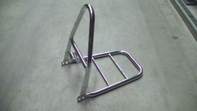 Hepco&Becker Sissybar met rekje chroom voor Kawasaki EN500 vanaf 1990 tot1995