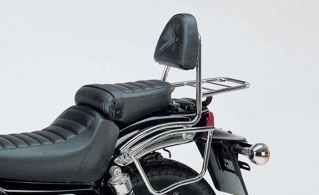 Hepco&Becker Sissybar met rekje chroom voor Kawasaki EL250/ EL252