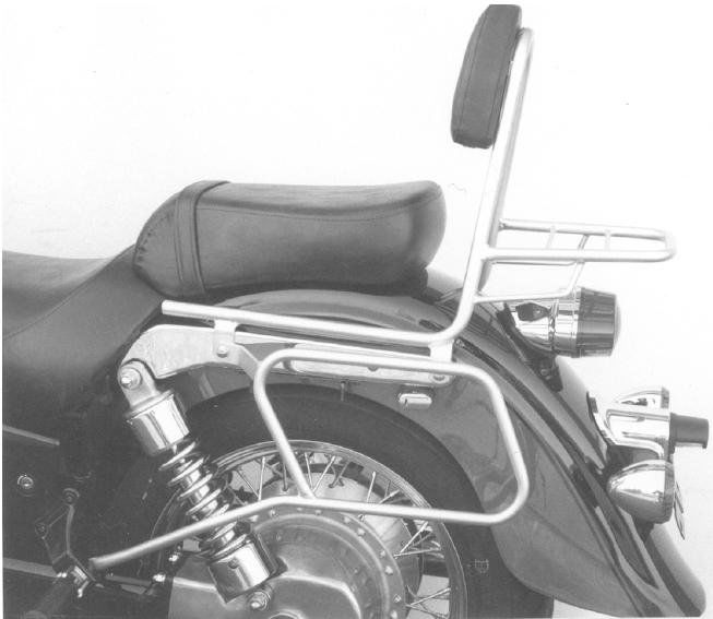 Hepco&Becker Sissybar met rekje chroom voor Kawasaki VN750