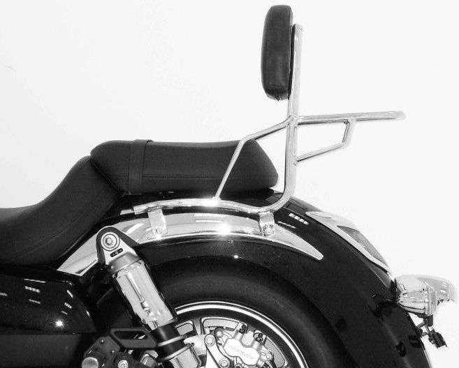 Hepco&Becker Sissybar met rekje chroom voor Kawasaki VN1700 CLASSIC vanaf 2009