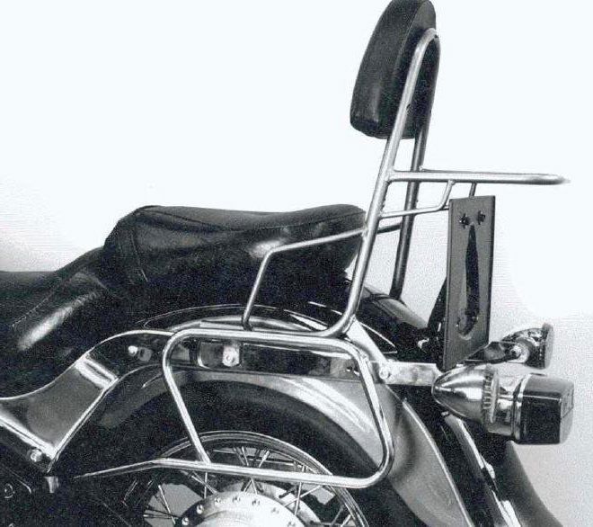Hepco&Becker Sissybar met rekje chroom voor Kawasaki VN800 CLASSIC vanaf 2000