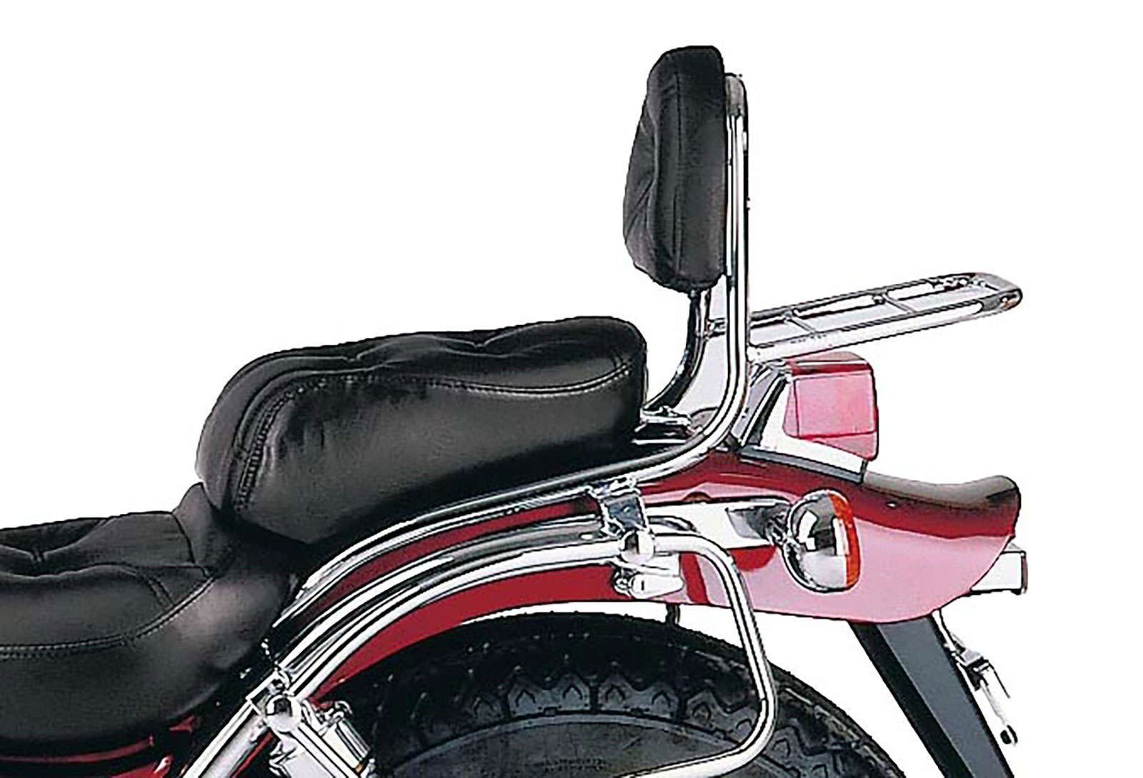 Hepco&Becker Sissybar met rekje chroom voor Suzuki VS1400