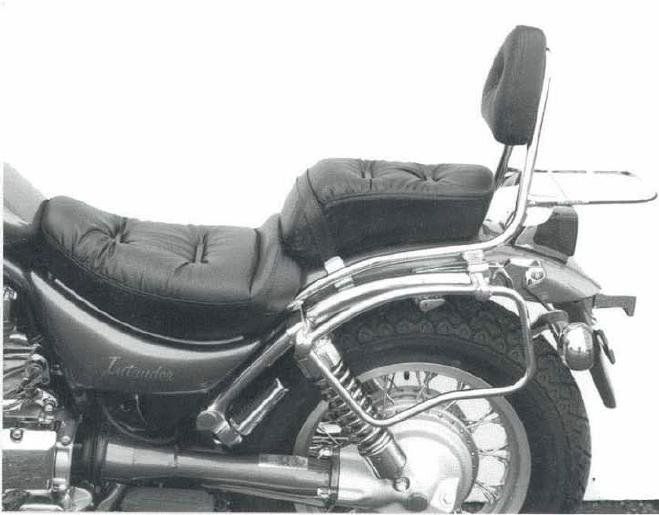 Hepco&Becker Sissybar met rekje chroom voor Suzuki VS600/800