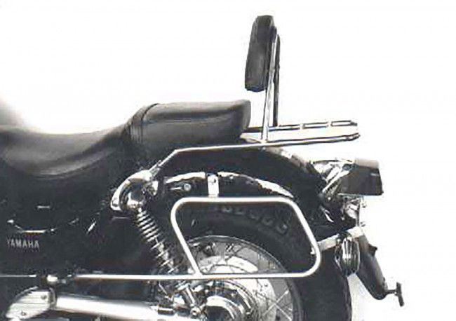 Hepco&Becker Sissybar met rekje chroom voor Yamaha XV535 vanaf 1988