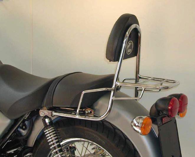 Hepco&Becker Sissybar met rekje chroom voor Moto Guzzi CALIFORNIA STONE