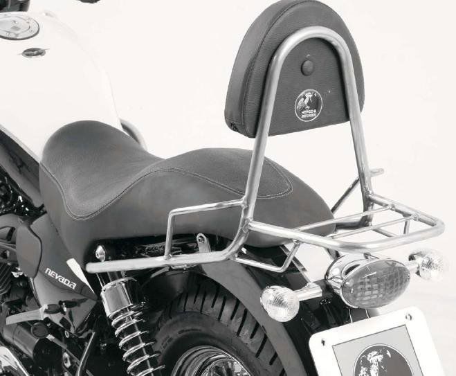 Hepco&Becker Sissybar met rekje chroom voor Moto Guzzi NEVADA 750 Anniversario vanaf 2010