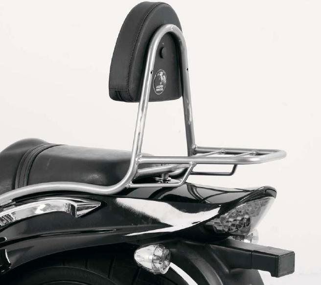 Hepco&Becker Sissybar met rekje chroom voor Hyosung GV650