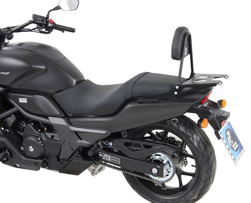 Hepco&Becker Sissybar met rekje zwart voor Honda CTX700/N vanaf 2014