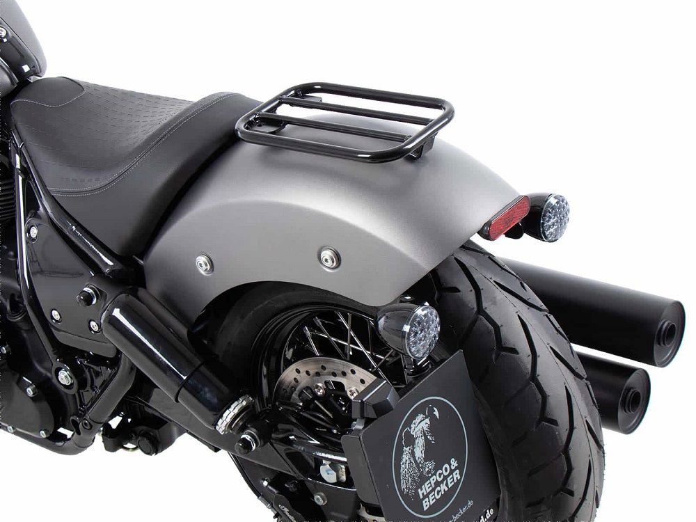 Hepco&Becker Solorack zonder rugsteun zwart voor diverse Indian Chief modellen vanaf 2022