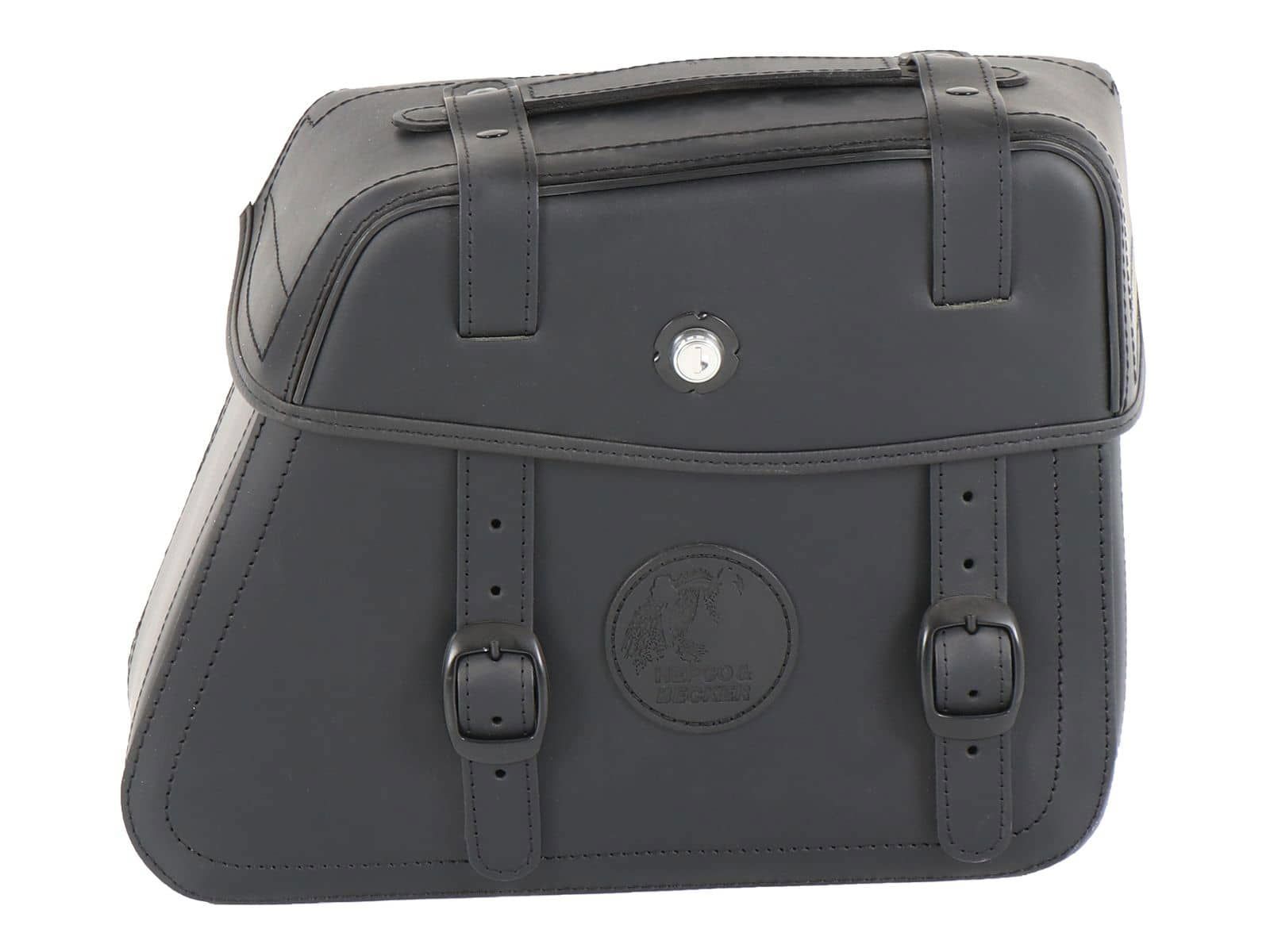 Hepco&Becker Rechter Rugged zwarte tas  - 19 liter