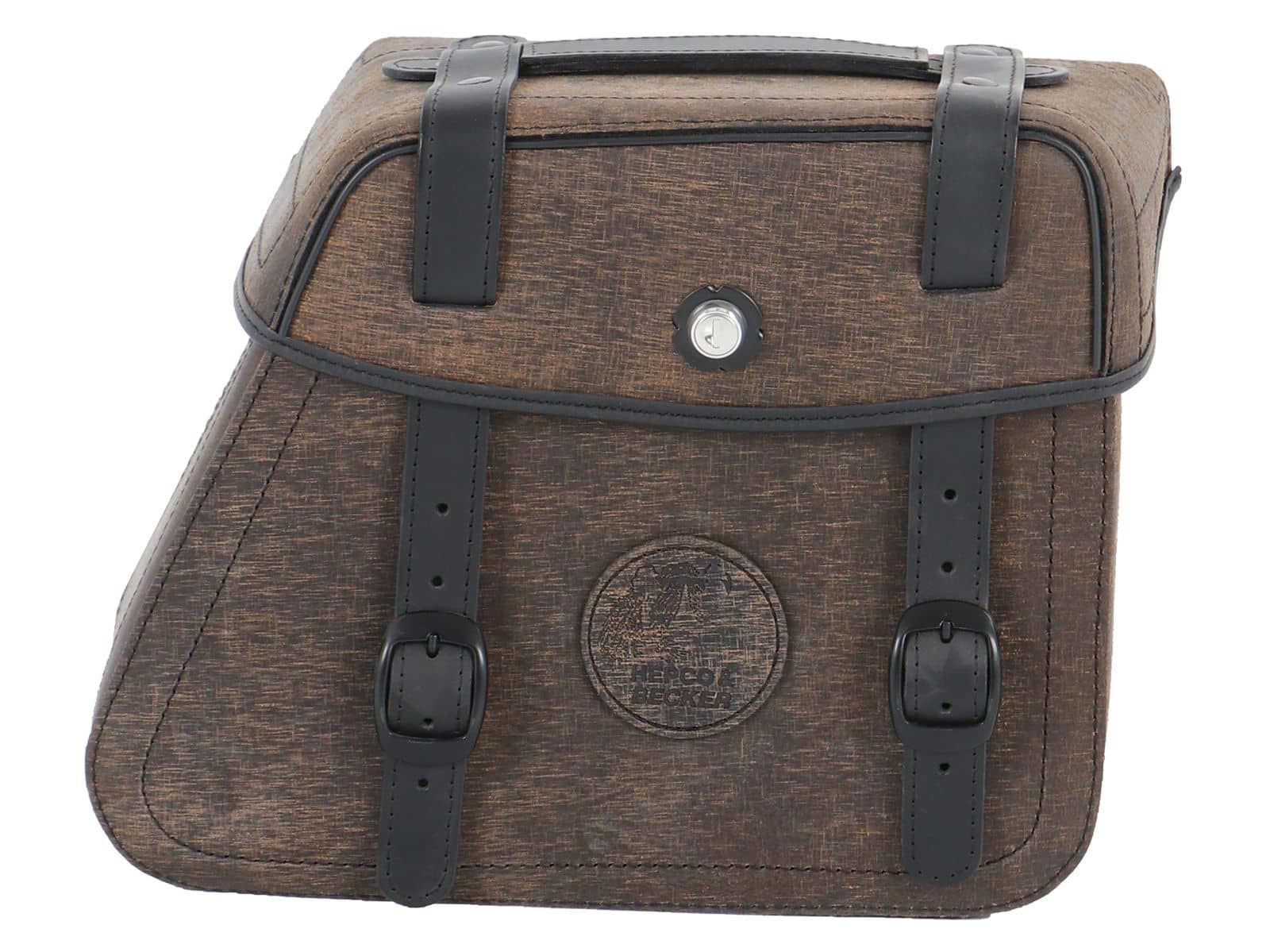 Hepco&Becker Rechter Rugged bruine tas  - 19 liter