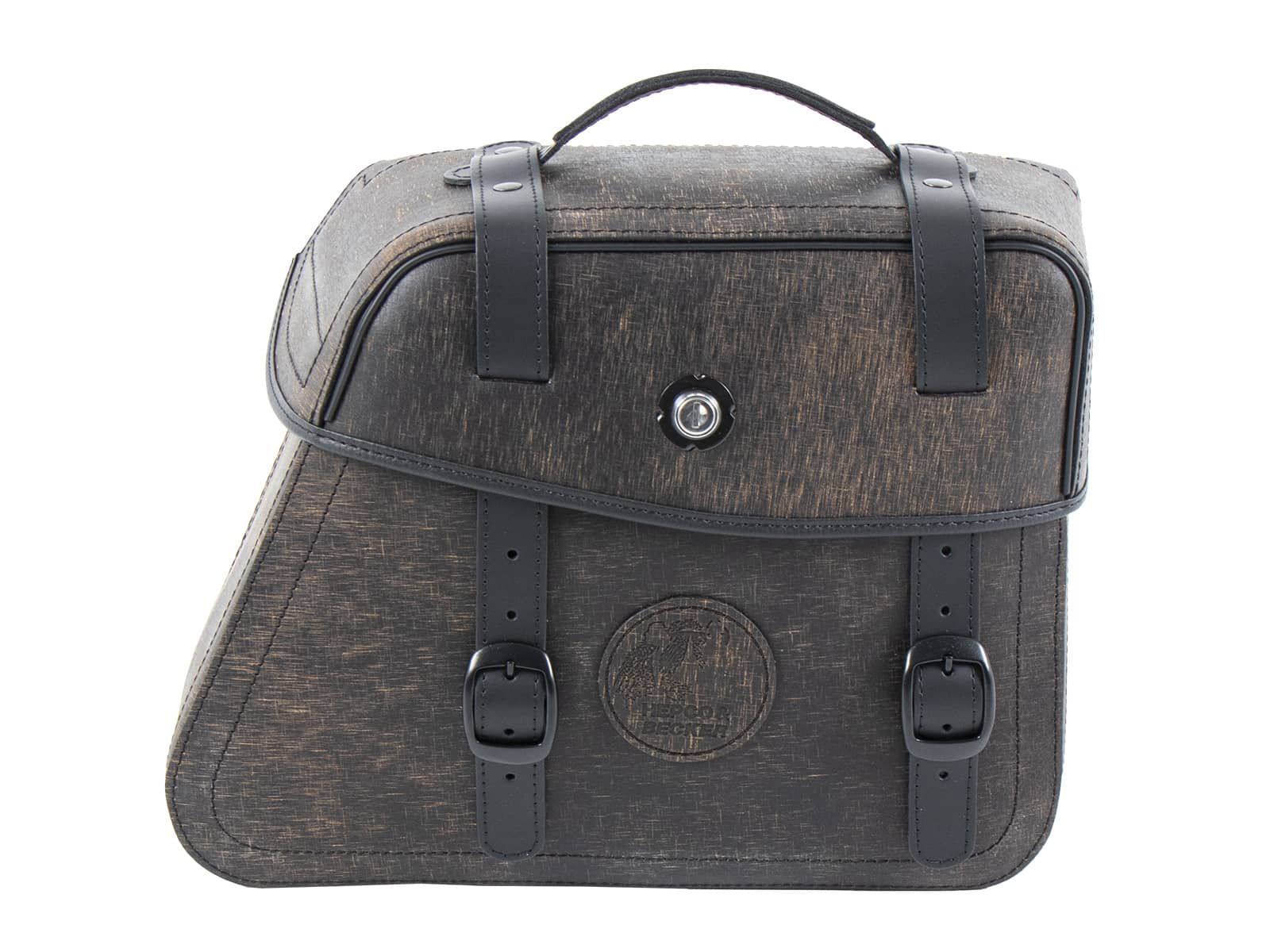Hepco&Becker Rechter tas Rugged bruin C-Bow  - 19 liter