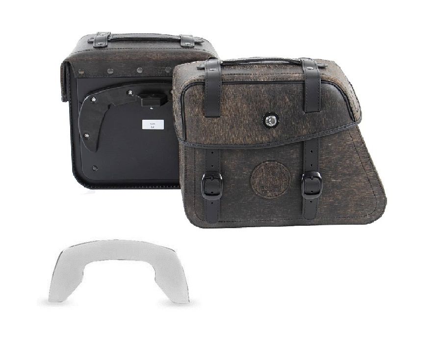 Hepco&Becker Rugged bruin C-Bow tassenset  - 19 liter