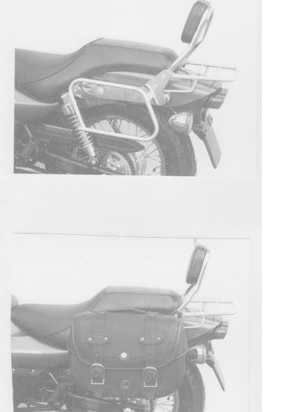 Hepco&Becker Tassendragers standaard chroom voor Kawasaki EL125
