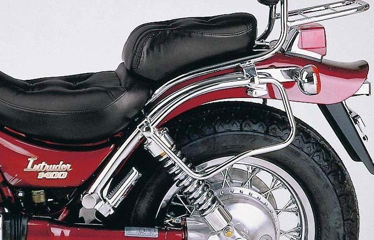 Hepco&Becker Tassendragers standaard chroom voor Suzuki VS1400 Intruder