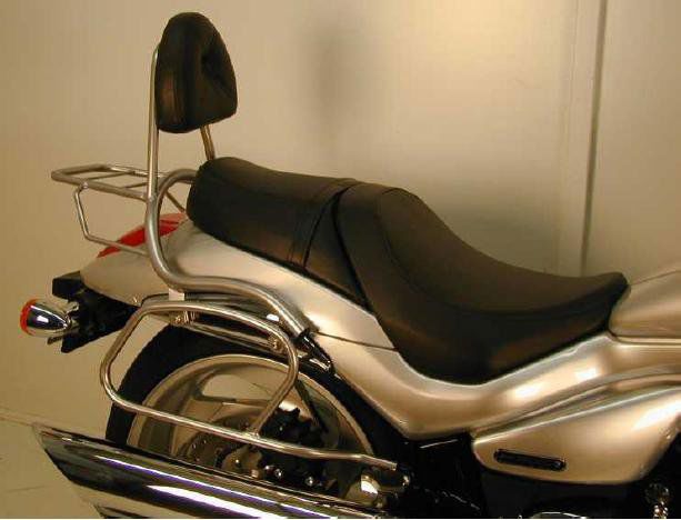 Hepco&Becker Tassendragers standaard chroom voor Suzuki M1800R vanaf 2006