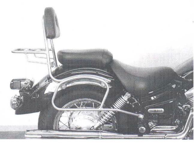Hepco&Becker Tassendragers standaard chroom voor Yamaha XVS125/ XVS250