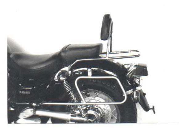 Hepco&Becker Tassendragers standaard chroom voor Yamaha XV535 vanaf 1988 tot 1998