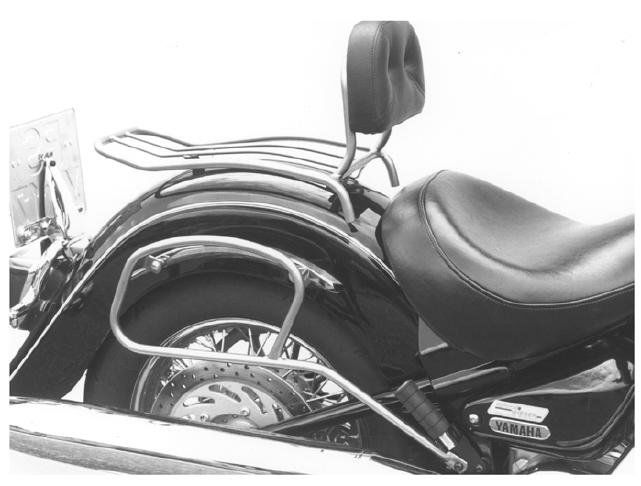 Hepco&Becker Tassendragers standaard chroom voor Yamaha XV1600 Wild Star