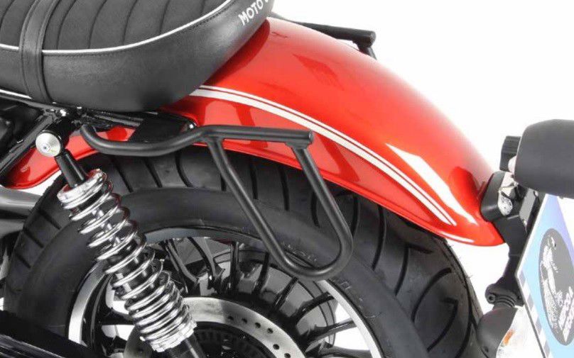 Hepco&Becker Tassendragers Cutout zwart voor Moto Guzzi V9 Roamer 2016