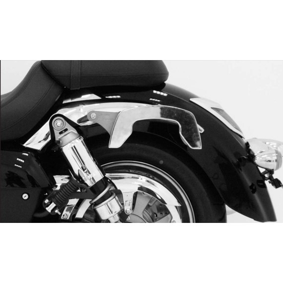 Hepco & Becker C-Bow custom tassendrager set chroom voor Kawasaki VN1700 CLASSIC vanaf 2009