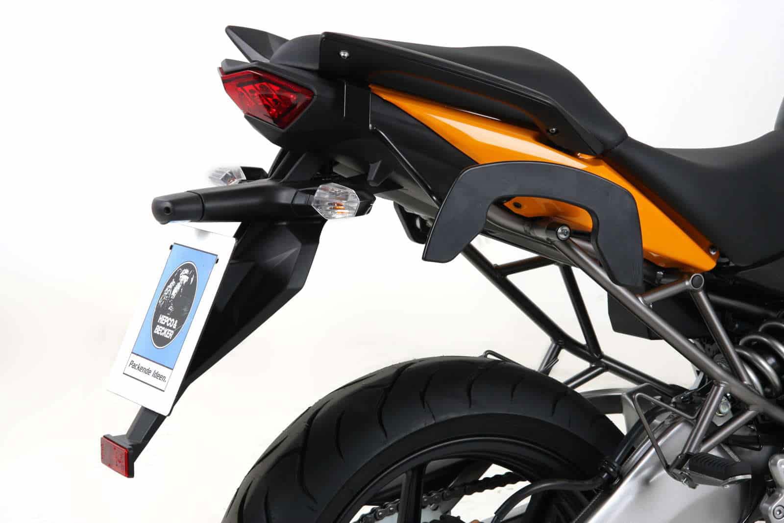 Hepco & Becker C-Bow tassendrager set zwart voor Kawasaki VERSYS 650 vanaf 2010 tot 2014