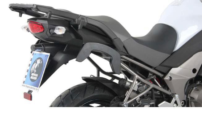 Hepco & Becker C-Bow tassendrager set zwart voor Kawasaki Versys 1000 vanaf 2012 tot 2014