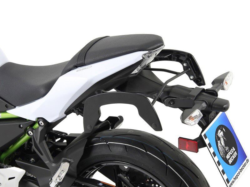Hepco & Becker C-Bow tassendrager set zwart voor Kawasaki Z650 vanaf 2017