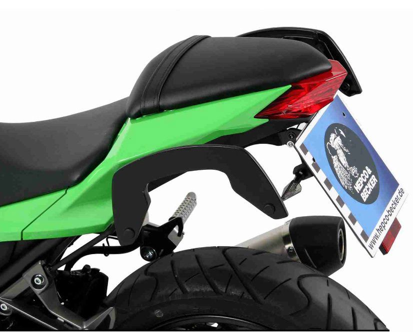 Hepco & Becker C-Bow tassendrager set zwart voor Kawasaki NINJA 300 vanaf 2013 tot 2017