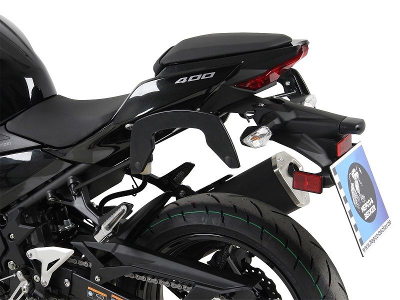 Hepco & Becker C-Bow tassendrager set zwart voor Kawasaki NINJA 400 vanaf 2018 tot 2020