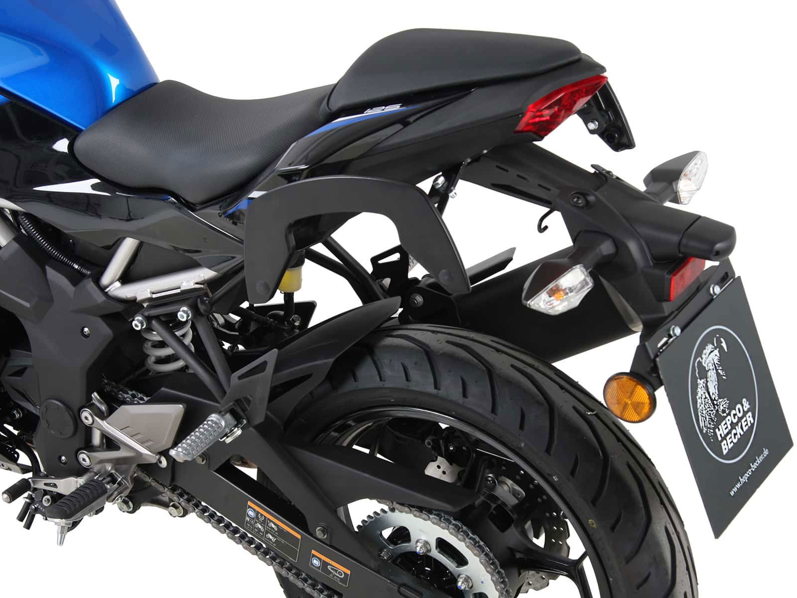 Hepco & Becker C-Bow tassendrager set zwart voor Kawasaki Z125 vanaf 2018