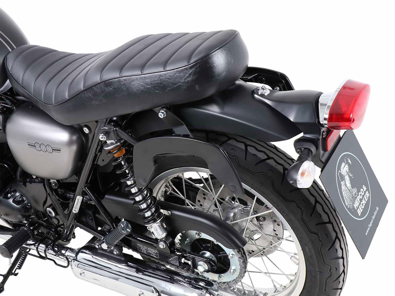 Hepco & Becker C-Bow tassendrager set zwart voor Kawasaki W800 Steet/Cafe vanaf 2019