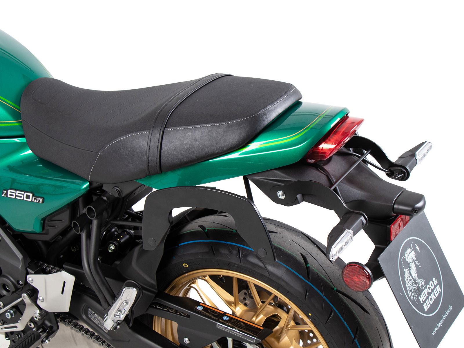 Hepco & Becker C-Bow tassendrager set zwart voor Kawasaki Z650RS vanaf 2022