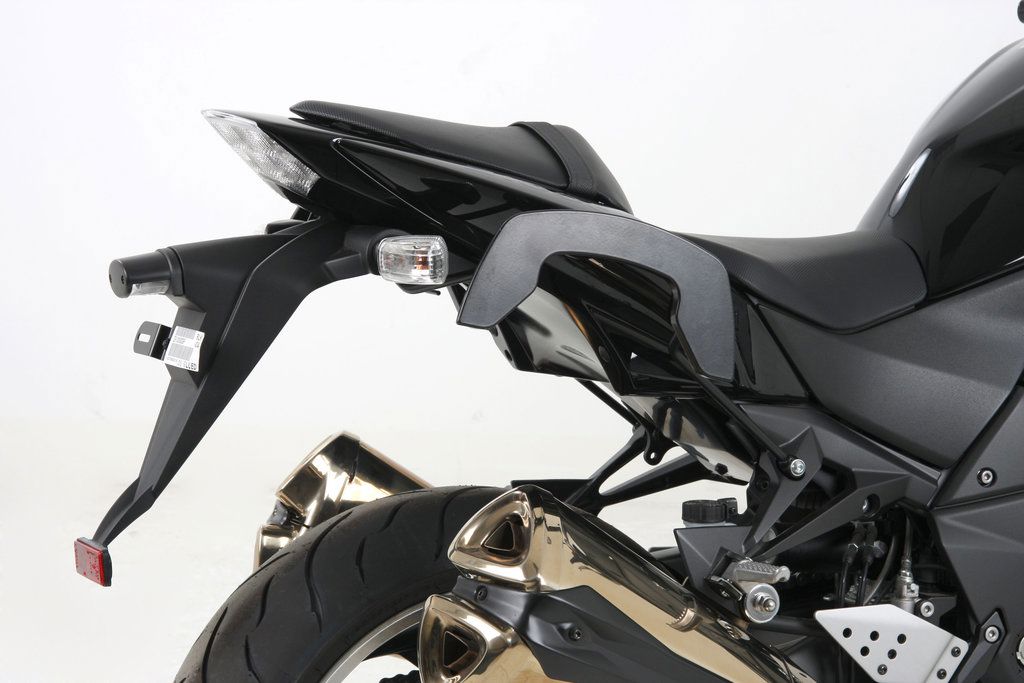 Hepco & Becker C-Bow tassendrager set zwart voor Kawasaki Z1000 vanaf 2007 tot 2009