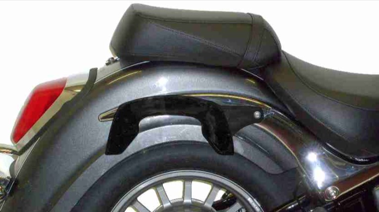 Hepco & Becker C-Bow custom tassendrager set zwart voor Suzuki C800/ VL800LC Intruder