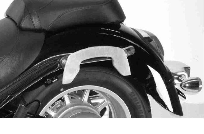 Hepco & Becker C-Bow custom tassendrager set chroom voor Suzuki C1800 Intruder