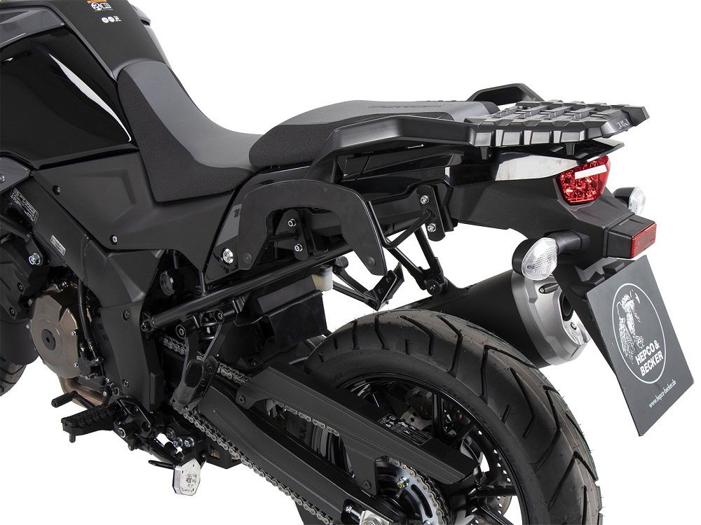 Hepco & Becker C-Bow tassendrager set zwart voor Suzuki DL1050 vanaf 2020