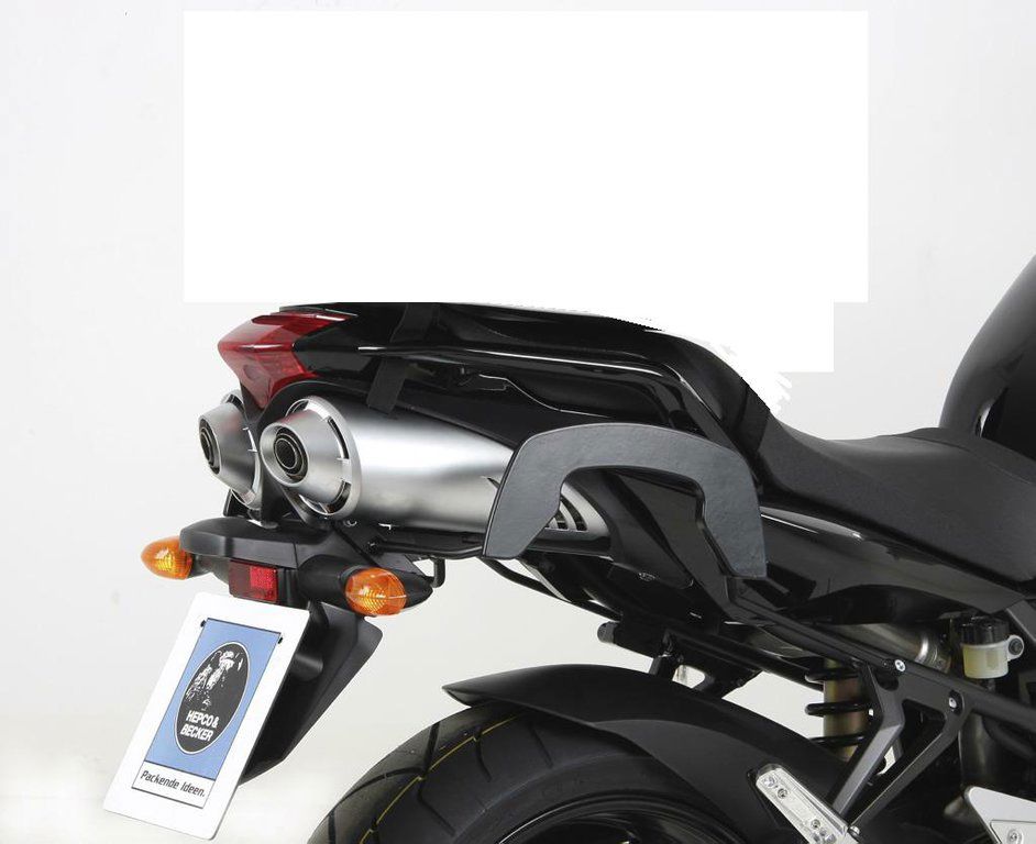 Hepco & Becker C-Bow tassendrager set zwart voor Yamaha FZ6 / Fazer S2 vanaf 2007 tot 2010