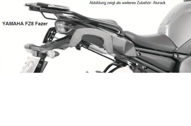 Hepco & Becker C-Bow tassendrager set zwart voor Yamaha FZ8 Fazer vanaf 2010 tot 2016