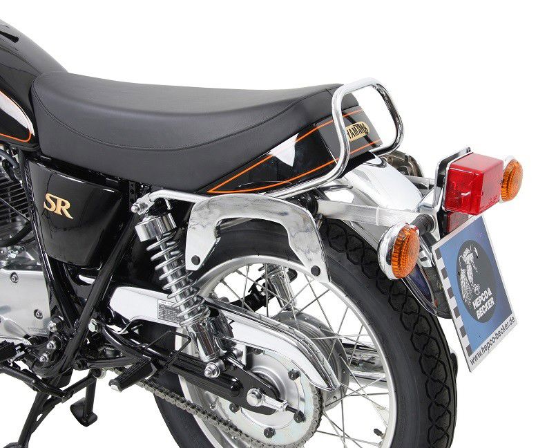 Hepco & Becker C-Bow custom tassendrager set chroom voor Yamaha SR400 vanaf 2014