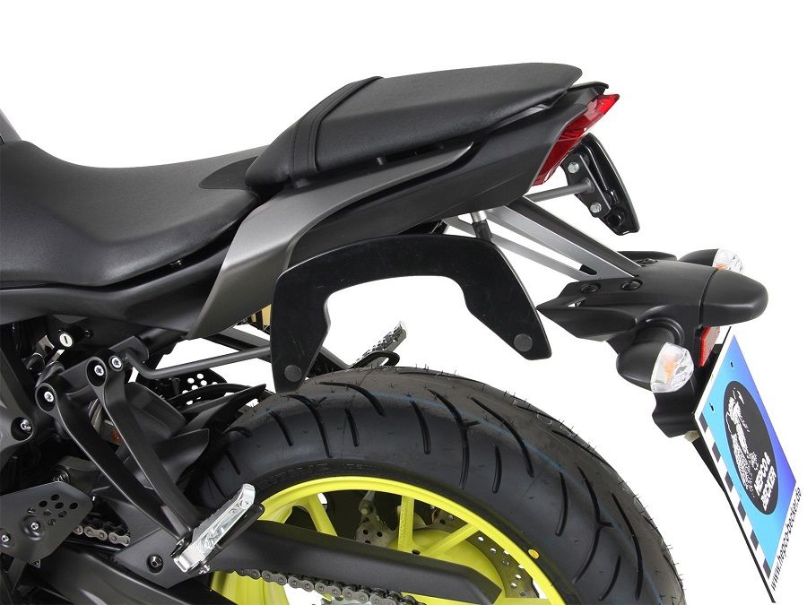 Hepco & Becker C-Bow tassendrager set antraciet voor Yamaha MT-07 vanaf 2018 tot 2020